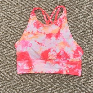 Lululemon ty dye crop top